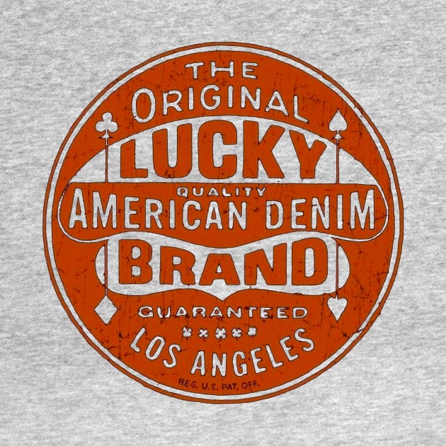 Lucky American Demin by MindsparkCreative